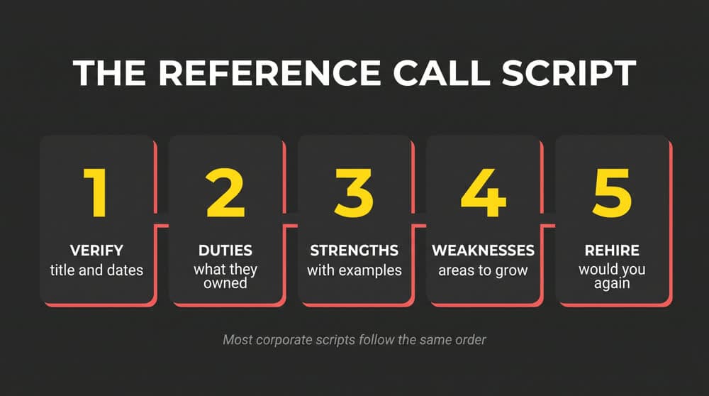 What Hiring Managers Actually Ask Your References