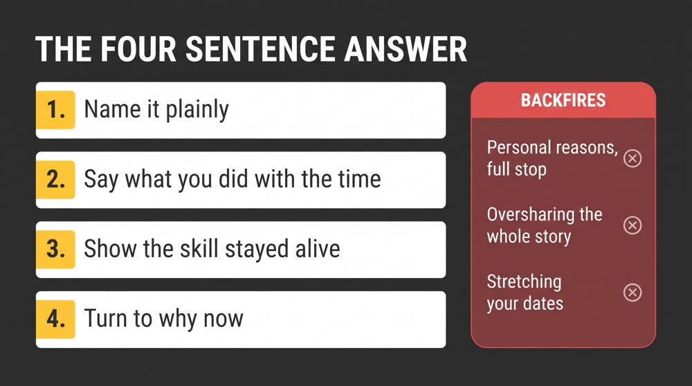 The Four Sentences That Close It