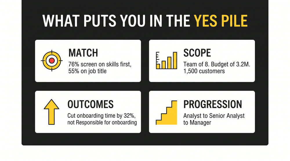 The Four Things That Move You Into the Yes Pile
