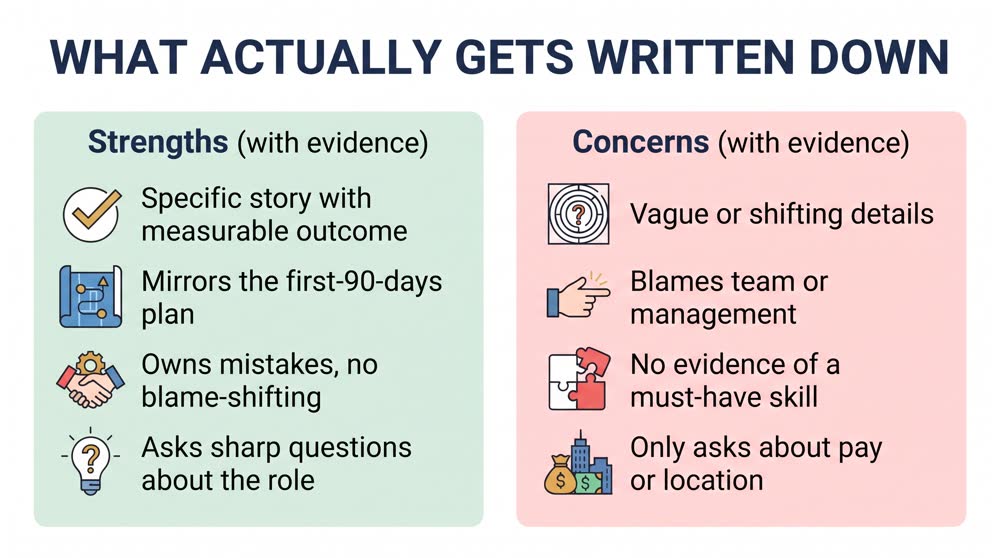 What Actually Gets Written Down About You